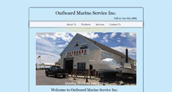 Desktop Screenshot of outboardmarineservice.com